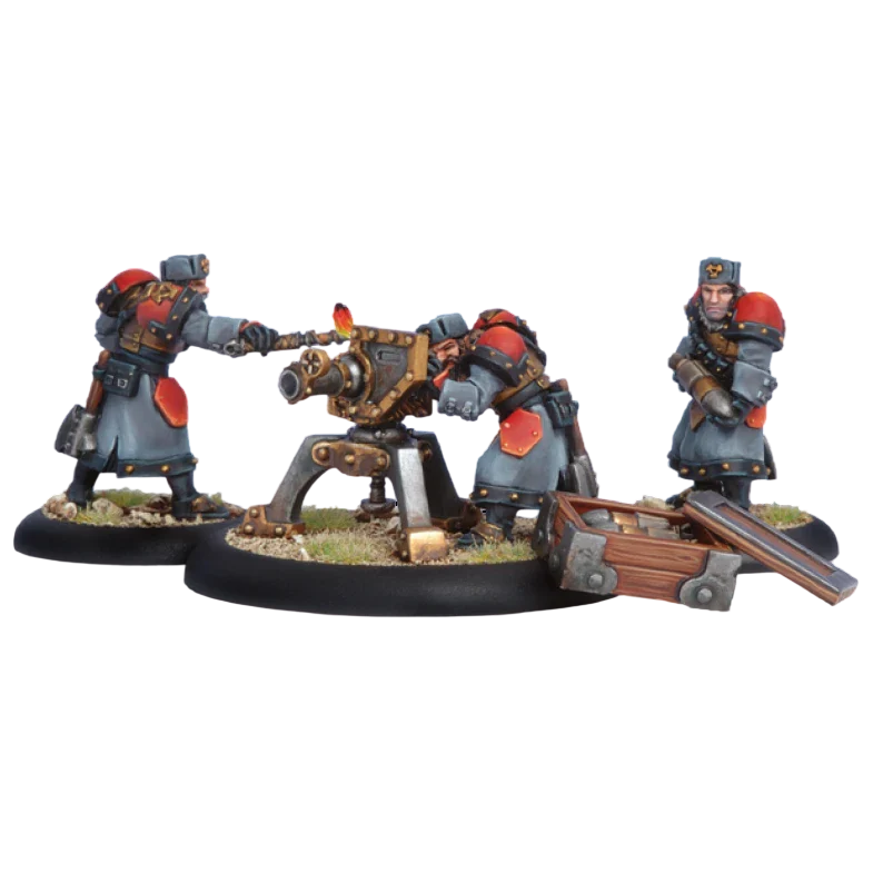 Winter Guard Field Gun Crew (Unpainted) (Assembled)