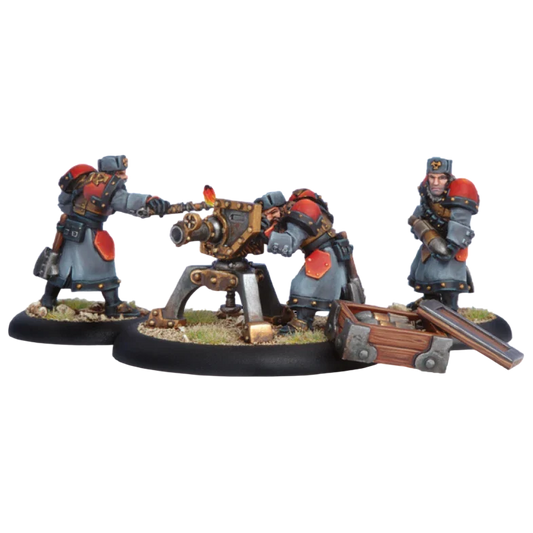 Winter Guard Field Gun Crew (Unpainted) (Assembled)