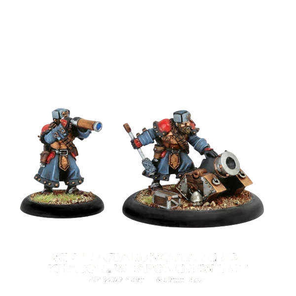 Winter Guard Mortar Crew (Unpainted) (Assembled)