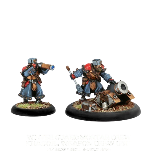 Winter Guard Mortar Crew (Unpainted) (Assembled)
