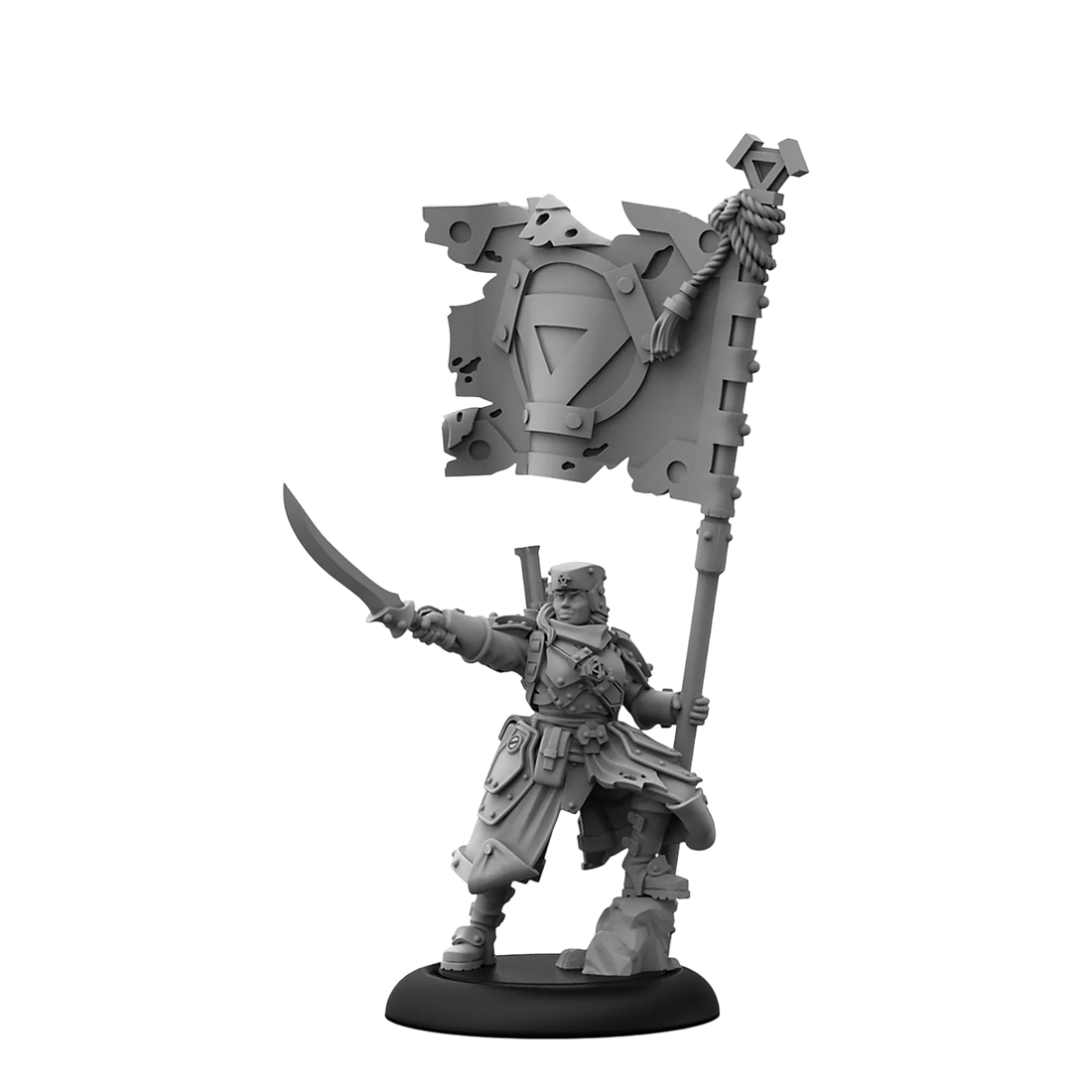 Winter Korp Infantry B (Unpainted) (Assembled)