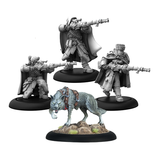Winter Korps Snipers and Hunting Dog (New in Box)