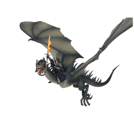 Witch-king on armoured Fell Beast (Custom Painted) (Assembled)