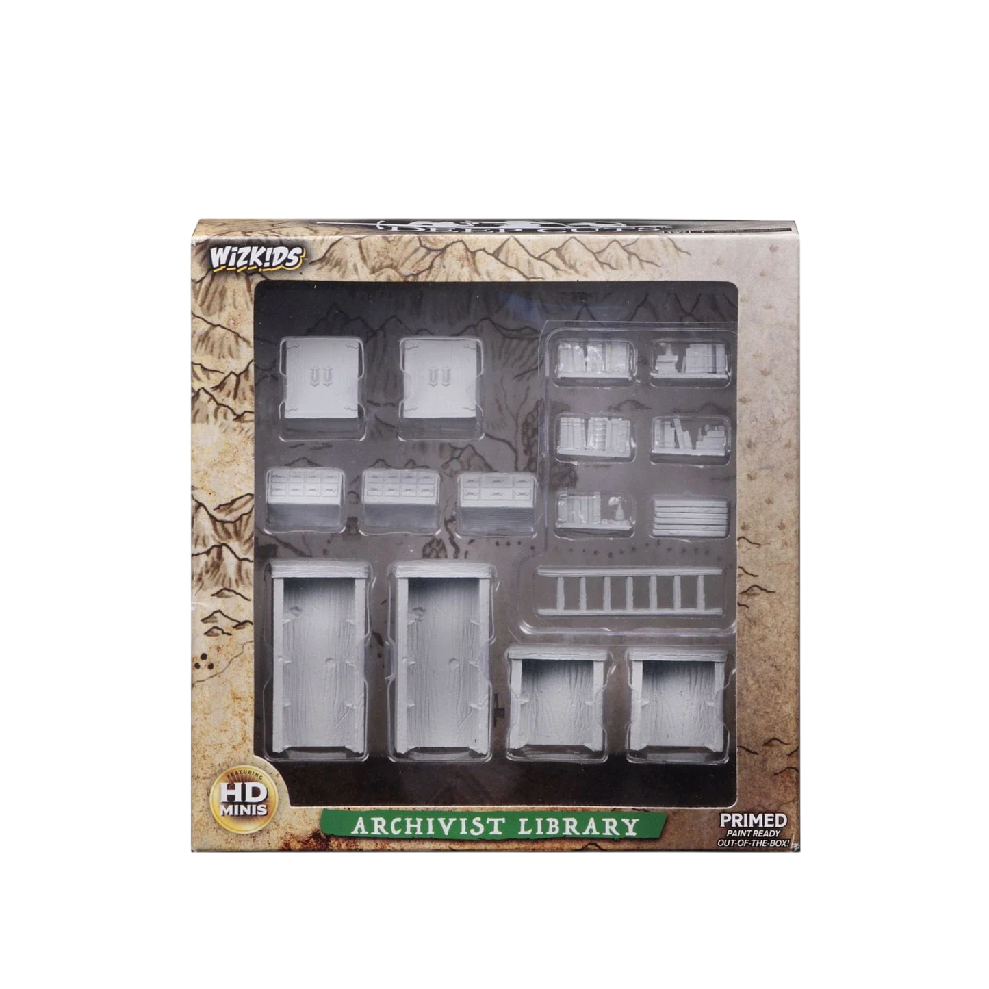 WizKids Deep Cuts: Archivist Library (Custom Painted)