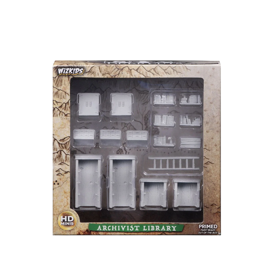 WizKids Deep Cuts: Archivist Library (Unpainted)