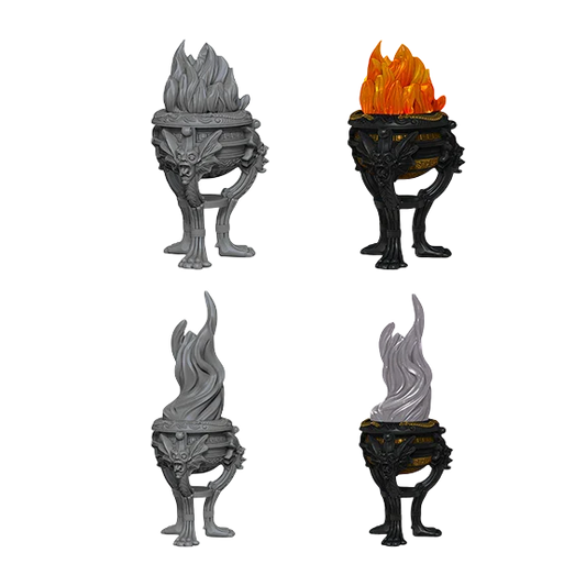 WizKids Deep Cuts: Braziers (Custom Painted)