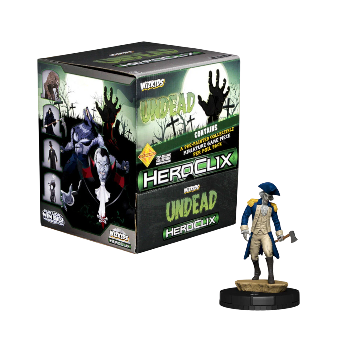 WizKids HeroClix - Undead President Bundle (Custom Painted)