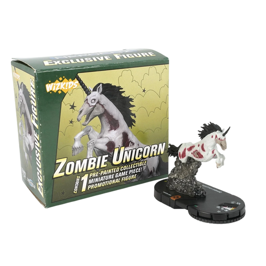 WizKids HeroClix: Zombie Unicorn (Prepainted) (Assembled)