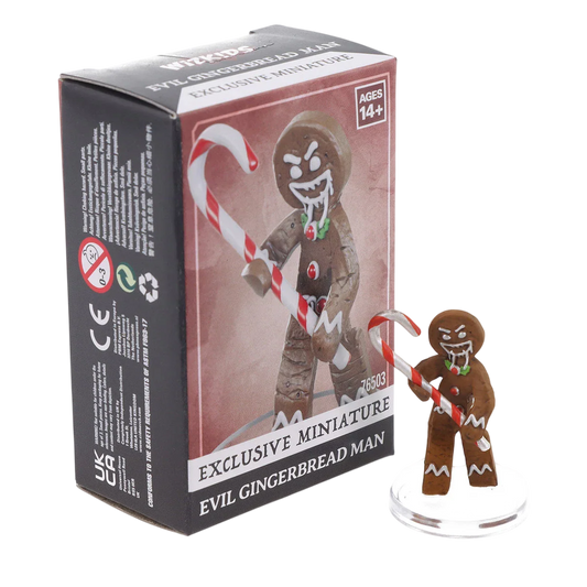 WizKids Pre-Painted Miniatures: Evil Gingerbread Man Promo (Custom Painted)