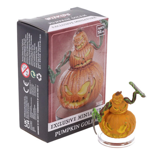 WizKids Pre-Painted Miniatures: Pumpkin Golem Promo (New in Box)