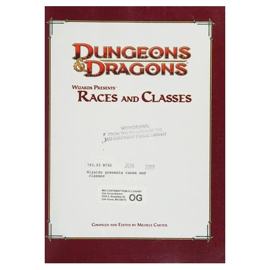 Wizards Presents Races and Classes (2007)