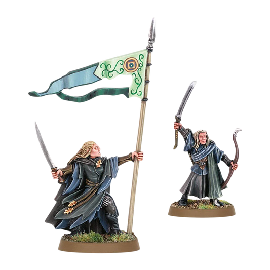 Wood Elf Command (New on Sprue)