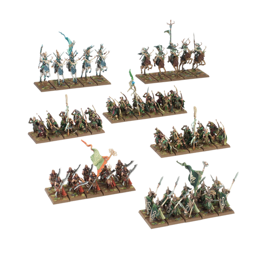 Wood Elf Realms Battalion (New in Box) from Warhammer: The Old World