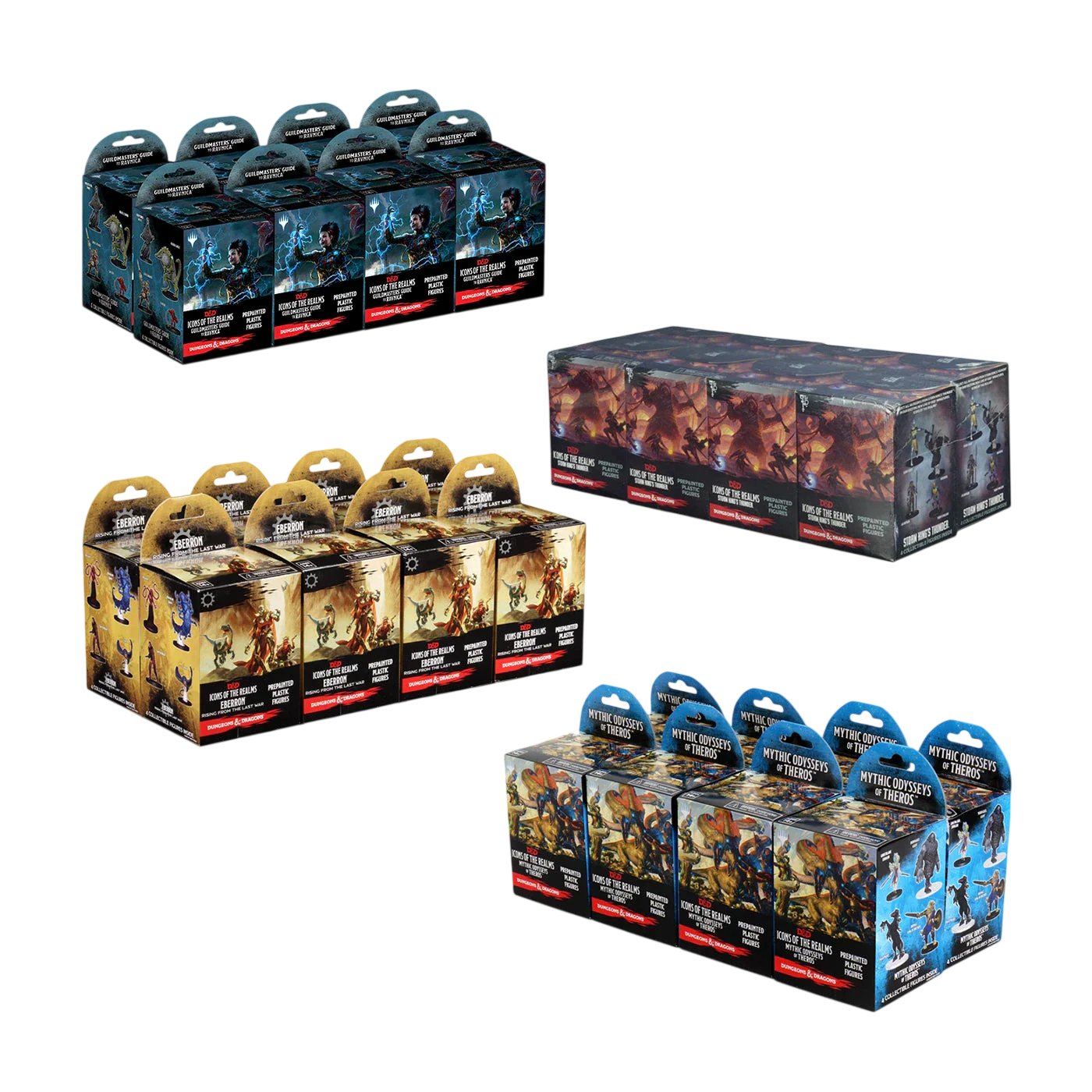 Worlds of Adventure Booster Brick Bundle (Custom Painted)