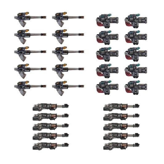 Heavy Weapons Upgrade Set – Volkite Culverins, Lascannons, and Autocannons New In Box Heavy Weapons Upgrade Set – Volkite Culverins, Lascannons, and Autocannons. Material: Plastic. Factions On Wargame Trader
