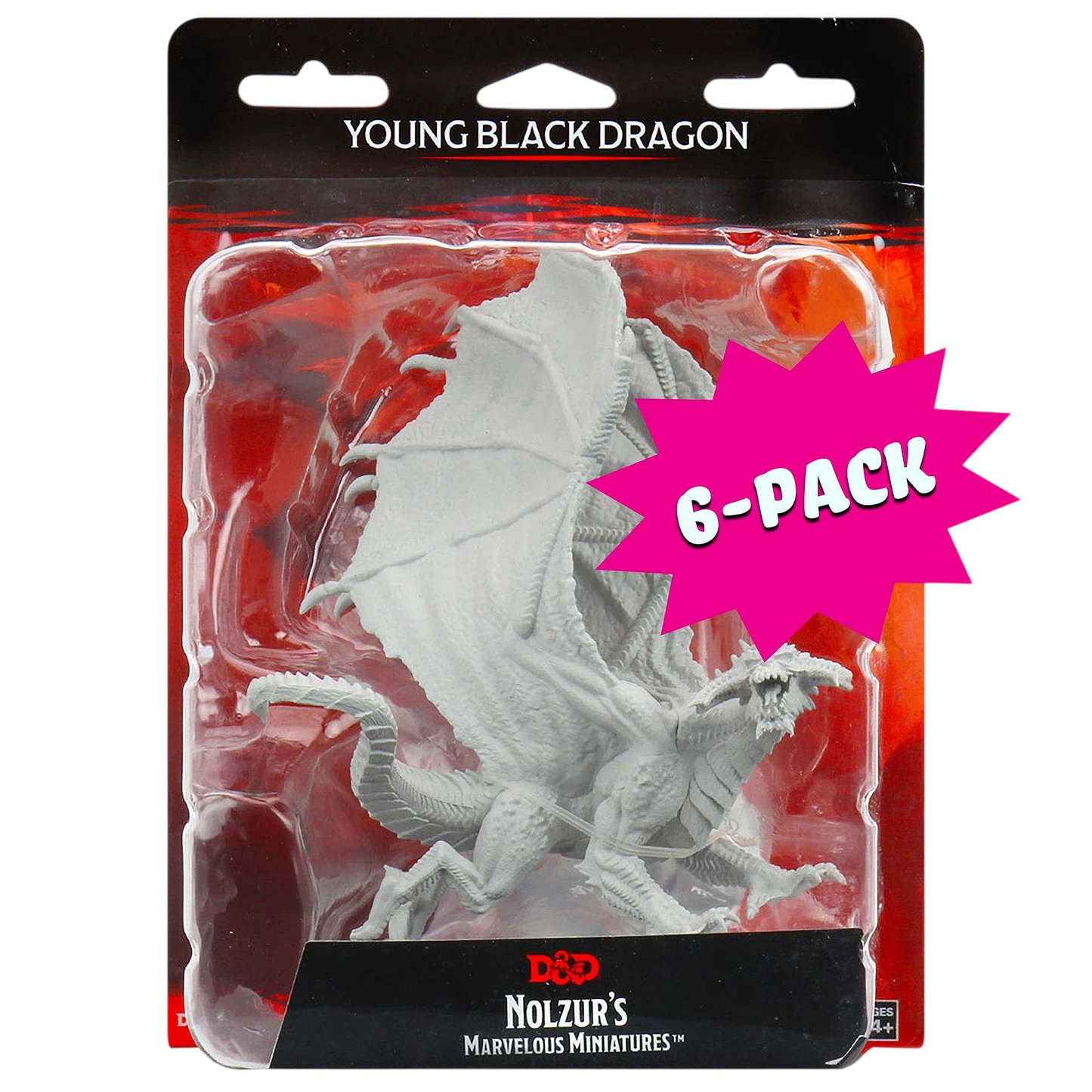 Young Black Dragon (Bundle of 6) (New in Box)