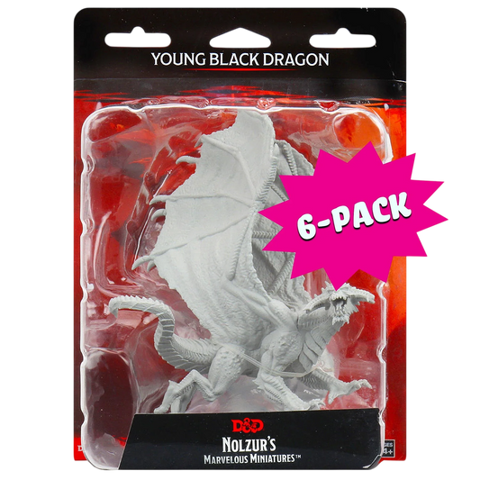 Young Black Dragon (Bundle of 6) (New in Box)