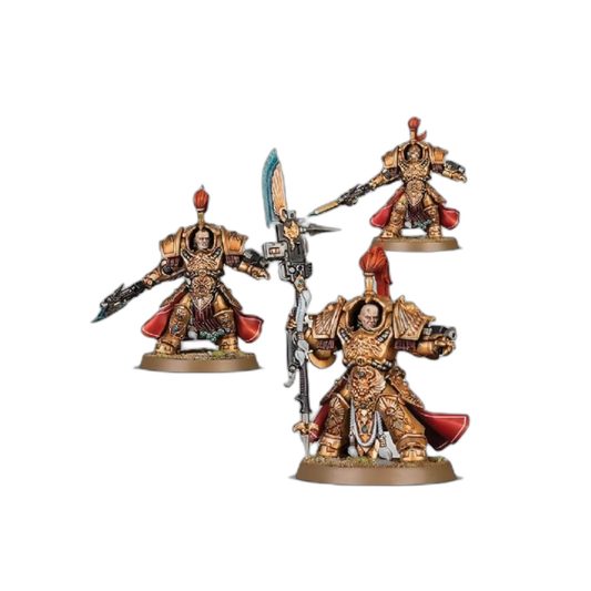 Shield-Captain in Allarus Terminator Armour/Allarus Custodians/Vexilus Praetor in Allarus Terminator Armour (New in Box/Sprue)