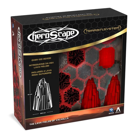 The Lava Fields of Valhalla Terrain Expansion New in Box