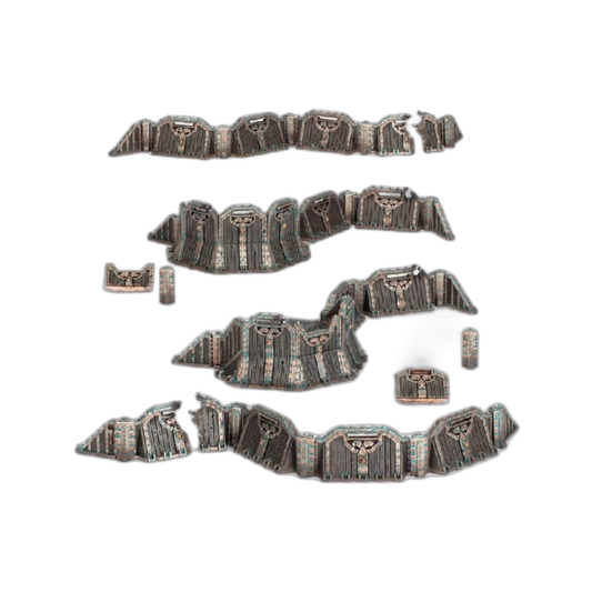 Aegis Defence Line (Custom Painted) (Assembled) From Warhammer 40k on Wargame Trader