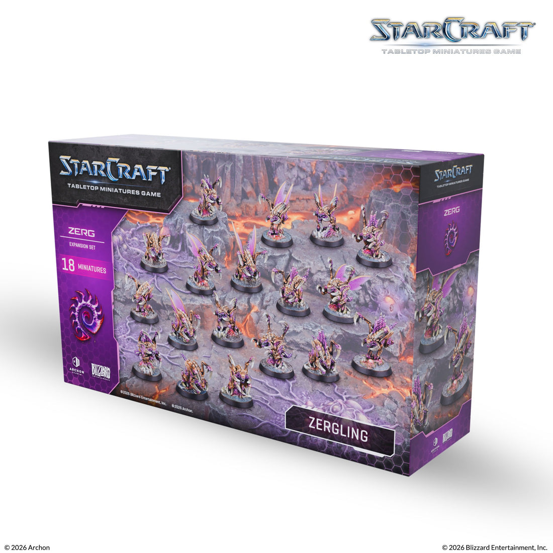Zergling (Unpainted) (Assembled)