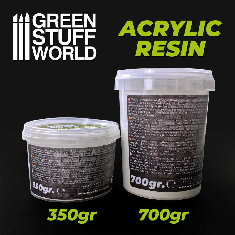 Green Stuff World for Models and Miniatures Acrylic Resin 700gr 9347 - Cobbco