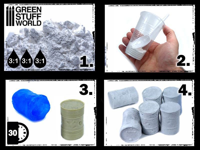 Green Stuff World for Models and Miniatures Acrylic Resin 700gr 9347 - Cobbco