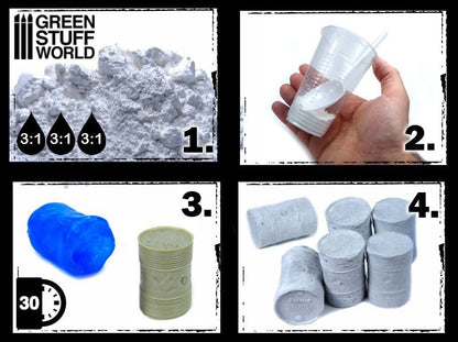Green Stuff World for Models and Miniatures Acrylic Resin 350gr 9346 - Cobbco