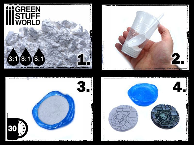 Green Stuff World for Models and Miniatures Acrylic Resin 700gr 9347 - Cobbco