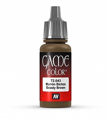 Vallejo Game Color: Beasty Brown (72.043) - 17ml