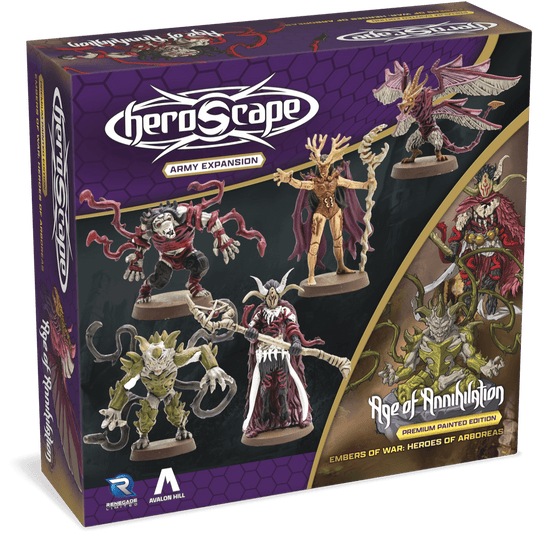 Heroes of Arboreas Army Expansion (Embers of War) (Prepainted) (New in Box)