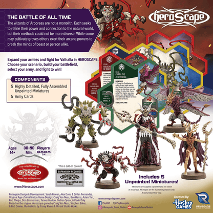 Heroes of Arboreas Army Expansion (Embers of War) (Unpainted) (New in Box)