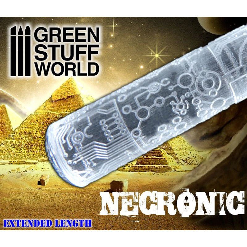 Green Stuff World Rolling Pin - Necronic 1681 - Cobbco