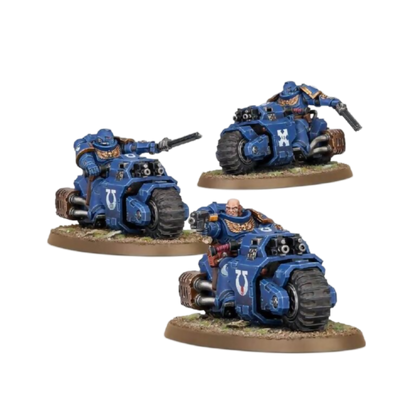 Outriders/Techmarine with Servitors (New on Sprue)