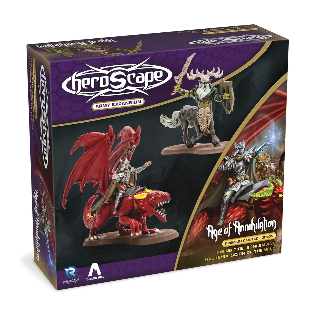 Sonlen & Halushia, Scion of the Wild (Prepainted) (New in Box)