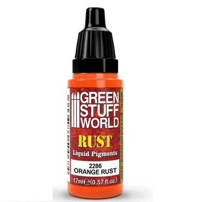 Green Stuff World for Models & Miniatures Liquid Pigments Orange Rust 2286