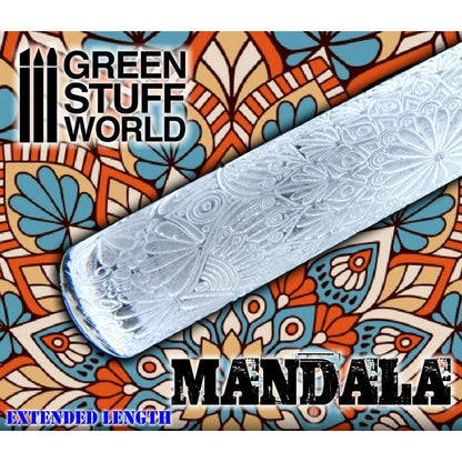 Green Stuff World Rolling Pin MANDALA 1999 - Cobbco