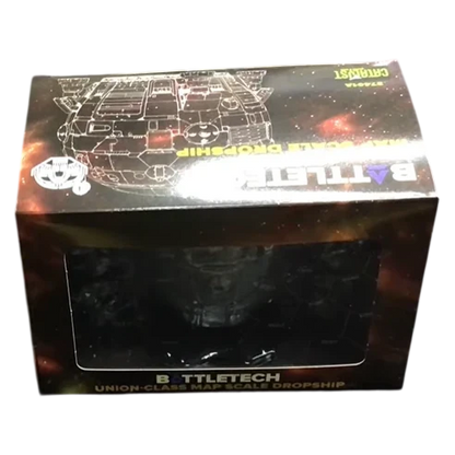 BattleTech: Union Class Map Scale DropShip (Remaster) (Custom Painted) (Assembled)