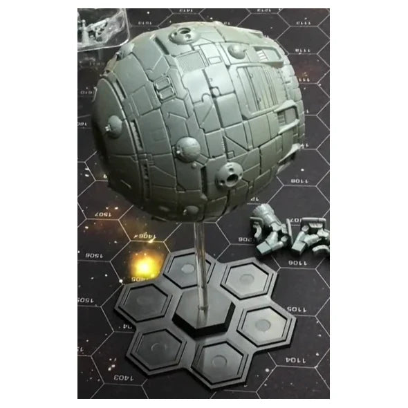 BattleTech: Union Class Map Scale DropShip (Remaster) (Custom Painted) (Assembled)