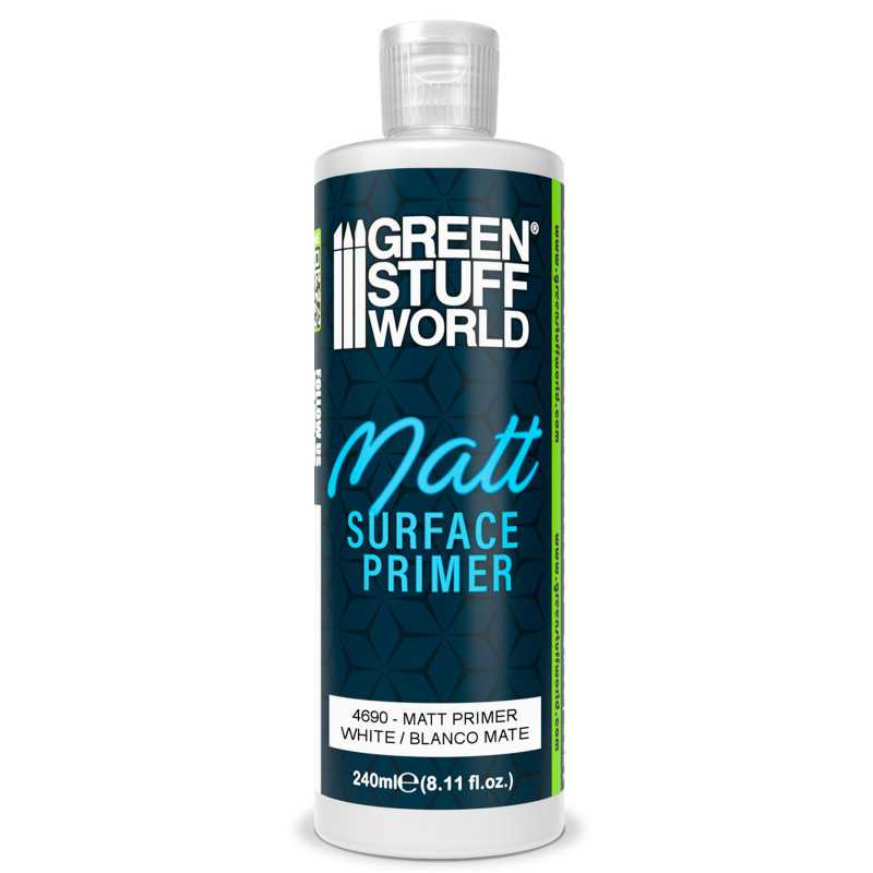 Green Stuff World Matt Surface Primer 240ml - White 4690