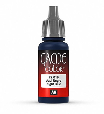 Vallejo Game Color Night Blue Paint, 17ml
