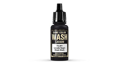 Vallejo Game Color Black Wash, 17ml