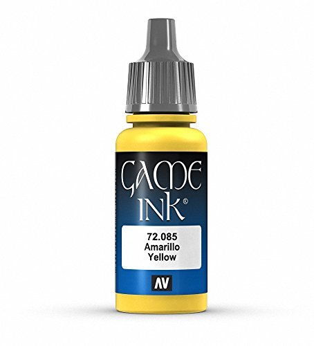 Vallejo Game Color Yellow Ink Paint, 17ml