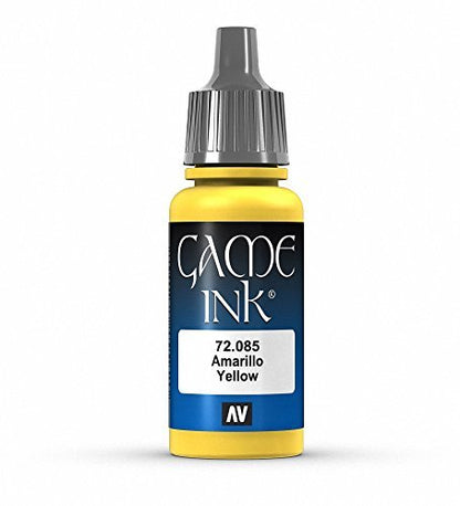 Vallejo Game Color Yellow Ink Paint, 17ml
