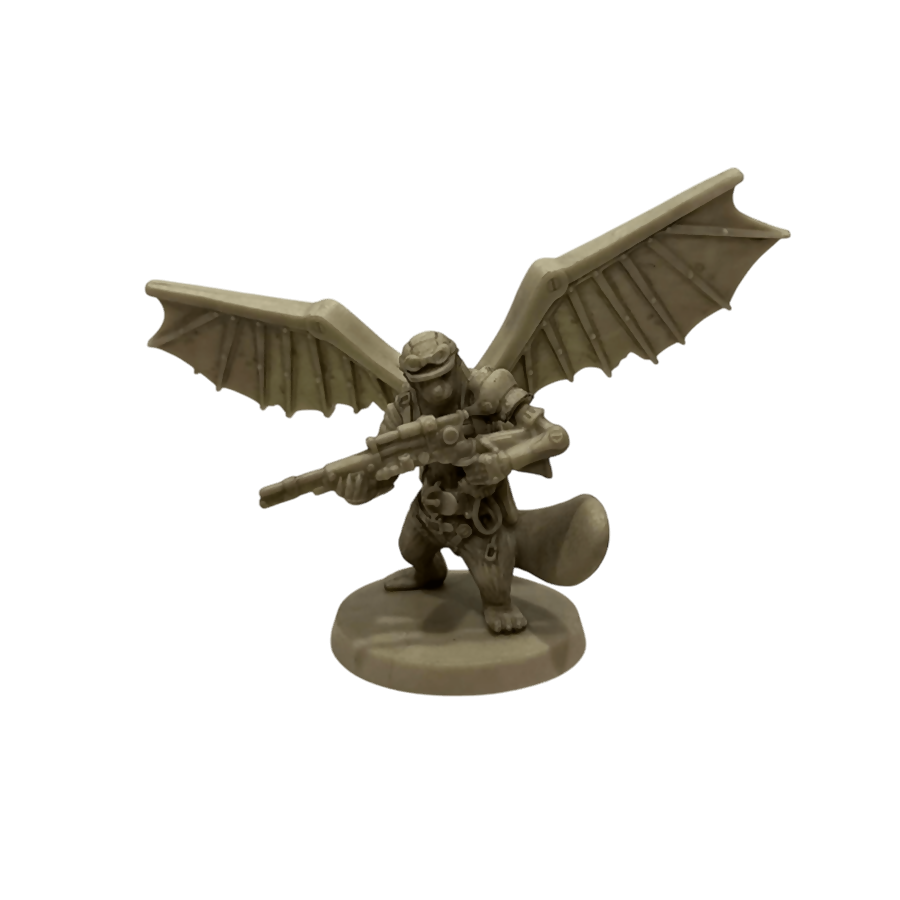 Vorid Glide Strikers Unpainted Miniature From Heroscape Rising Tide