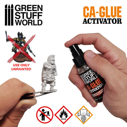 Green Stuff World CA Glue Activator - Accelerator for Super Glues 2279