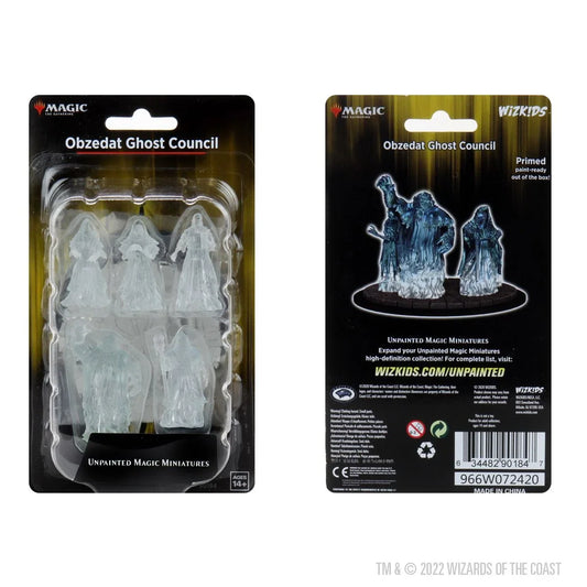 Magic: The Gathering Unpainted Miniatures: Obzedat Ghost Council (New in Box)