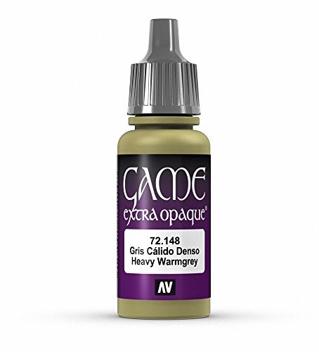 Vallejo Game Color Heavy Wamgrey X-Opaque Paint, 17ml