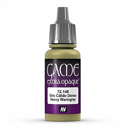 Vallejo Game Color Heavy Wamgrey X-Opaque Paint, 17ml