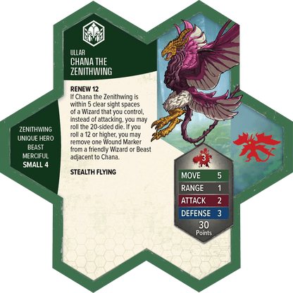 Chana the Zenithwing (Embers of War) (Prepainted)